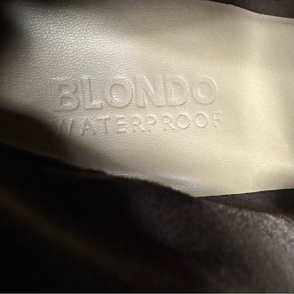 Blondo Women’s Selina Brown Suede Leather Waterproof Boots. Size 11 - Picture 8 of 9